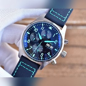 Мужские часы IWC с многофункциональным дизайном Исключительное ма