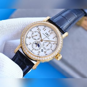 IWC Португалия Многофункциональные часы высокого класса с ручной 