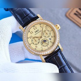 IWC Португалия Многофункциональные часы высокого класса с ручной 
