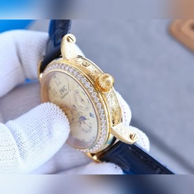 IWC Португалия Многофункциональные часы высокого класса с ручной 