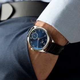 IWC 358305 Новая Португалия 40 мм стеклом в форме крышки кастрюли