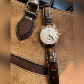 IWC 358305 Новая Португалия 40 мм стеклом в форме крышки кастрюли