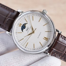 IWC Portofino серия с автоподзаводом и лунным календарем Три уник