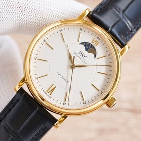 IWC Portofino серия с автоподзаводом и лунным календарем Три уник