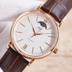 IWC Portofino серия с автоподзаводом и лунным календарем Три уник