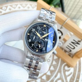 IWC - Элитные мужские часы 40*10 мм Многофункциональный дизайн,