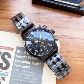 IWC Pilots Watch, 43*13 мм Многофункциональный дизайн, престижный