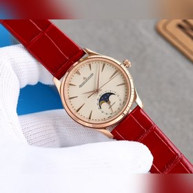 Серия Jaeger-LeCoultre Master Moonphase. Диаметр корпуса 34 мм x 