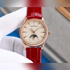 Серия Jaeger-LeCoultre Master Moonphase. Диаметр корпуса 34 мм x 