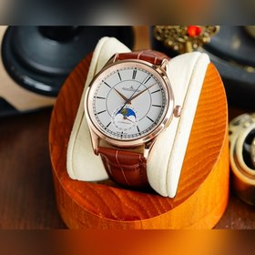 Jaeger-LeCoultre Master Moon Phase, диаметр 39 мм x 9,9 мм, на по