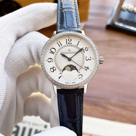 Серия Jaeger-LeCoultre Moonphase： белый модель： 3578430, розовое 