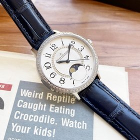 Серия Jaeger-LeCoultre Moonphase： белый модель： 3578430, розовое 
