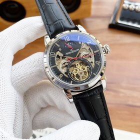 Jaeger-LeCoultre Элитные мужские часы с впечатляющим ажурным диз