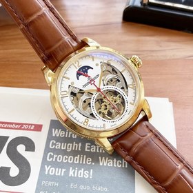 Jaeger-LeCoultre Элитные мужские часы с впечатляющим ажурным диз