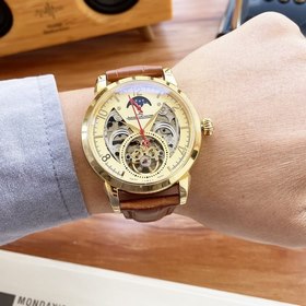 Jaeger-LeCoultre Элитные мужские часы с впечатляющим ажурным диз