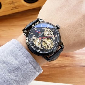 Jaeger-LeCoultre Элитные мужские часы с впечатляющим ажурным диз