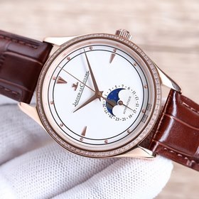 Jaeger-LeCoultre Master Moon Phase, диаметр 39 мм x 9,9 мм, на по