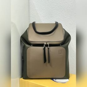 Рюкзак Loewe, зеленый с абрикосовым, модель： 10268 Специальный ст
