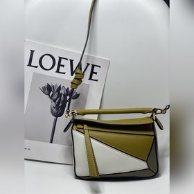 Mini Puzzle от Loewe с геометрическим дизайном, сумка через плечо