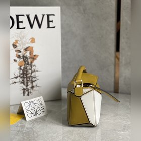 Luo Yiwai minipuzzle сумка с геометрическим дизайном, комбинирова