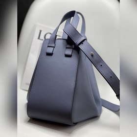 Loewe гамак Сумка Atlantic Blue Вместительная сумка с переменной