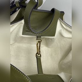Loewe гамак Сумка с контрастными цветами Вместительная сумка с п