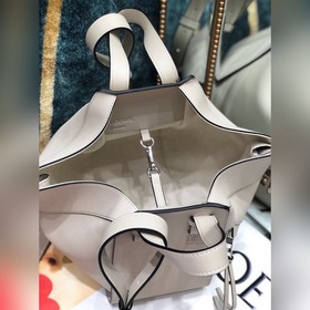Loewe гамак Бежевая сумка с контрастными цветами Вместительная с