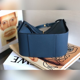 Loewe гамак Сумка светло-голубого цвета с текстурой личи Большо