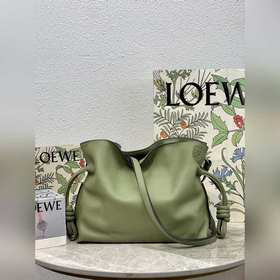 Luo Yiwai Авокадо-зеленая сумка Flamenco clutch из серии «Счастли