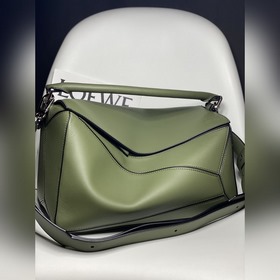Loewe Puzzle Сумка через плечо Внутренняя подкладка из кожи, широ