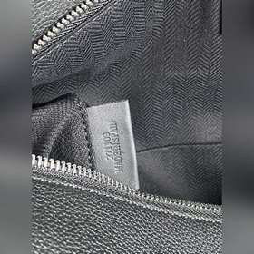Loewe Puzzle Черная сумка через плечо из кожи личи внутренний ка