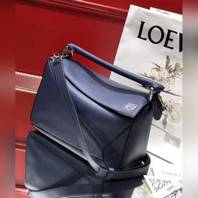 Loewe Puzzle темно-синяя Сумка через плечо Большой объем, идеаль