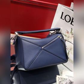 Loewe Puzzle темно-синяя Сумка через плечо Большой объем, идеаль