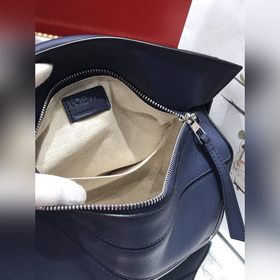 Loewe Puzzle темно-синяя Сумка через плечо Большой объем, идеаль