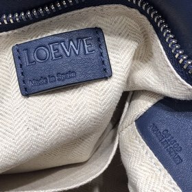 Loewe Puzzle темно-синяя Сумка через плечо Большой объем, идеаль