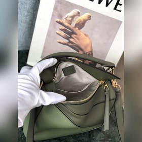 Сумка через плечо PUZZLE от Loewe, военно-зеленая серым Большой о