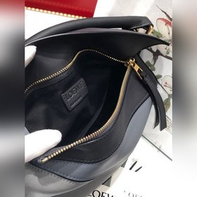 Сумка через плечо PUZZLE от Loewe, серая, комбинированный цвет Бо