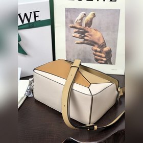 Сумка через плечо PUZZLE от Loewe, цвет шампань Большой объем, ид