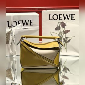 MINI PUZZLE сумка с геометрическим дизайном от Loewe Сумка практи