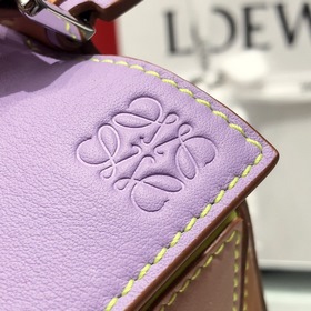 MINI PUZZLE сумка с геометрическим дизайном от Loewe, цвет： розов