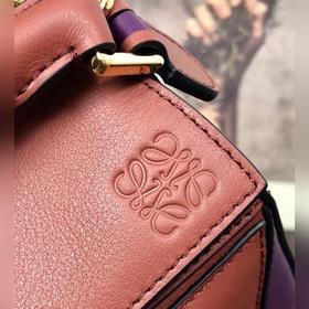 MINI PUZZLE сумка с геометрическим дизайном от Loewe, темно-фиоле