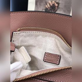 MINI PUZZLE сумка с геометрическим дизайном от Loewe, цвет «личи»