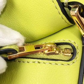 MINI PUZZLE сумка с геометрическим дизайном от Loewe, травянисто-