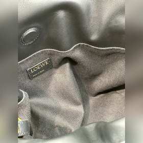 Loewe NEW IN сумочка Flamenco из гофрированной ткани Anagram и к