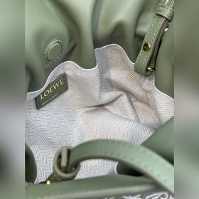 Loewe NEW IN Мини-сумка Flamenco из жаккардового полотна Anagram 