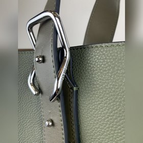 Сумка Loewe Buckle Tote Мужская сумка-тоут военно-зеленого цвета