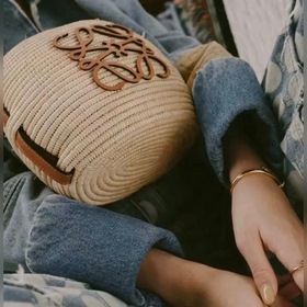 Луи Виттон Basket Small Honeycomb/Lantern Bag Bucket Bag Получивш