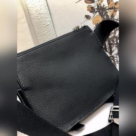 Military Bumbag Мужской поясной рюкзак, черный Изготовлен из мягк