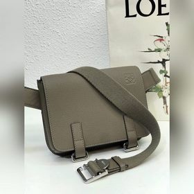 Military Bumbag Мужской поясной рюкзак, хаки Изготовлен из мягкой