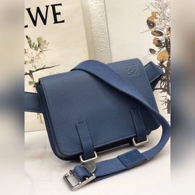 Military Bumbag Мужской поясной рюкзак, темно-синий  Изготовлен